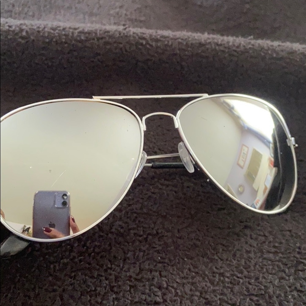 Reflection mirror glasses